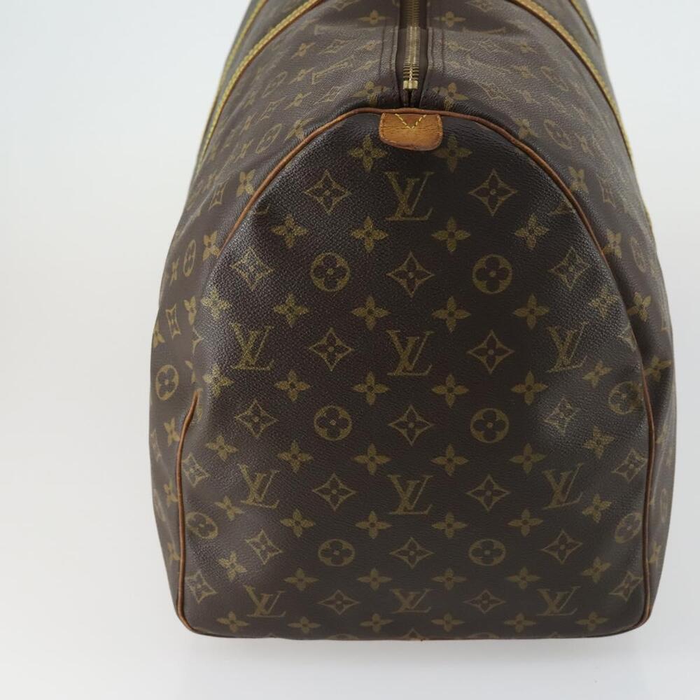 LOUIS VUITTON Monogram Keepall 60 Boston Bag M41422 LV Auth hk3288 - Picture 3 of 16